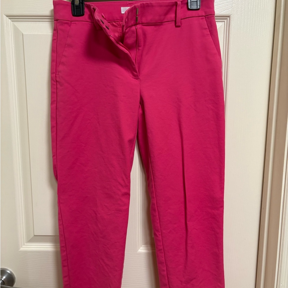 LOFT Fuchsia Trousers